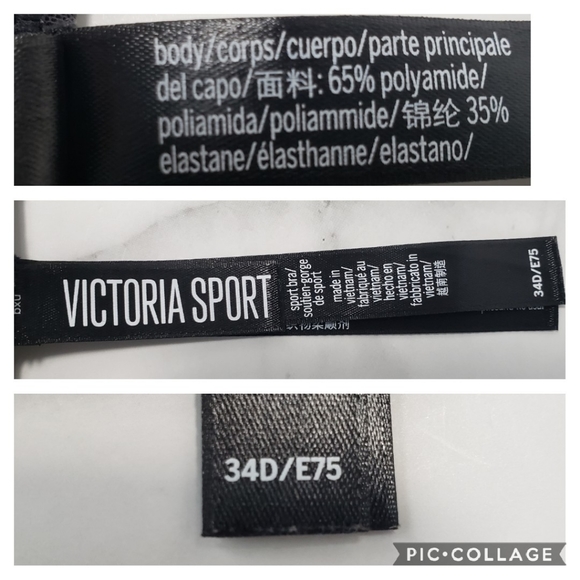 Victoria Sport Black Mesh Sports Bra
34D - Picture 7 of 7